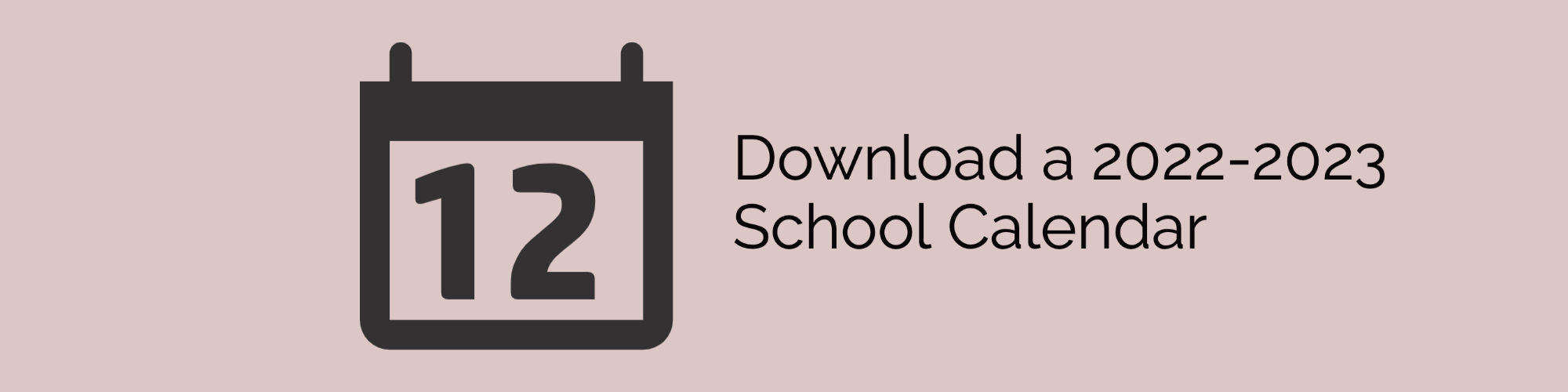 Calendar St. Francis of Assisi School